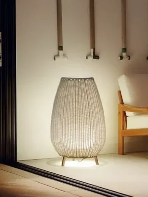 Bover LED světlo na terasu Amphora, 77 cm, grafitově hnědá/béžová Tovární Cena