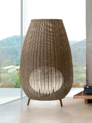 Nakupujte Hned Bover LED světlo na terasu Amphora, 123 cm grafitově hnědá/hnědá