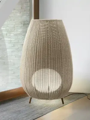 Super Cena Bover LED světlo na terasu Amphora, 123 cm grafitově hnědá/béžová