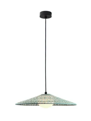 Levný Venkovní závěsná lampa Bover LED Nans Balis S/55, hnědá/béžová
