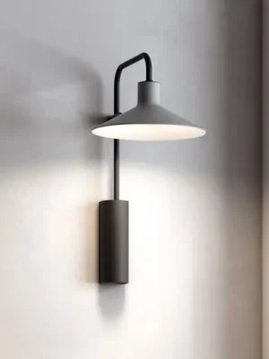 Ihned K Objednání Nástěnné svítidlo Bover LED Platet A/02 černá/šedá