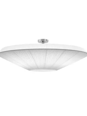 Nejlepší Volba Stropní svítidlo Bover Siam 120, výška 36 cm, nikl/bílá