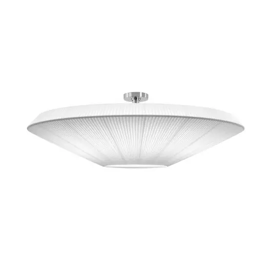 Nejlepší Volba Stropní svítidlo Bover Siam 120, výška 36 cm, nikl/bílá