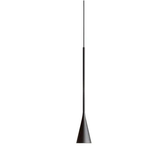 Akční Nabídka Závěsné svítidlo Bover LED Skybell Plus, černé, Ø 6 cm, hliník