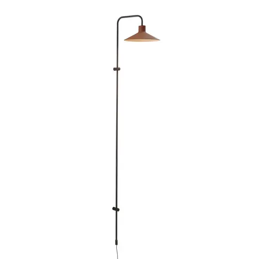 Levný Nástěnné svítidlo Bover Platet A/05, černá/terakota, 142 cm, E14