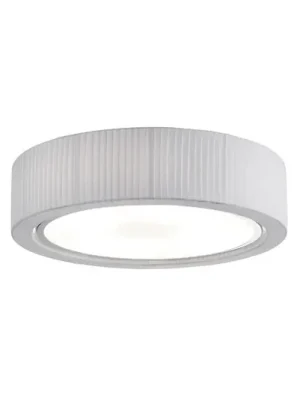 Stropní svítidlo Bover Urban, stříbrná/bílá, Ø 60 cm Zlevněný