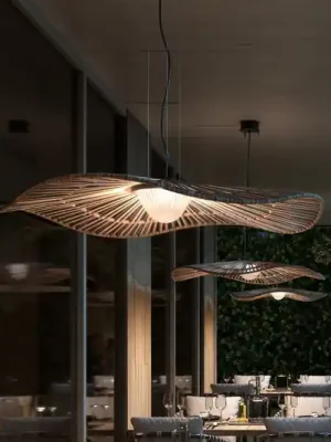 Bover LED venkovní závěsná lampa Mediterránia, hnědá, Ø 105 cm Koupit Online