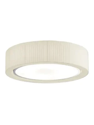 Stropní svítidlo Bover LED Urban, stříbrná/krémová barva, Ø 60 cm Časově Omezené