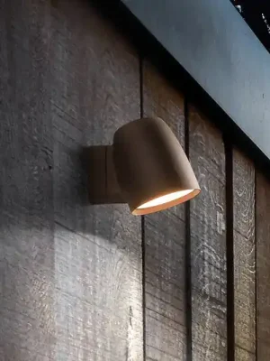 Venkovní nástěnné svítidlo Bover LED Nut, terakota, hliník/ocel Vrácení Zdarma