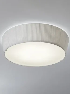 Nejprodávanější Bover LED stropní svítidlo Plafonet, Ø 60 cm, bílá, hliník/látka