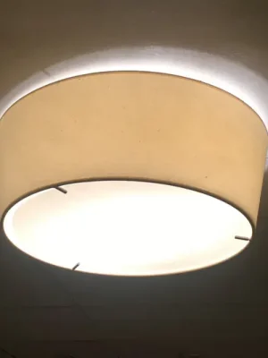 Nová Kolekce Bover LED stropní svítidlo Plafonet, Ø 60 cm, krémová