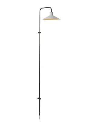 Nástěnné svítidlo Bover Platet A/05, černá/šedá, 142 cm, E14 Cenová Bomba