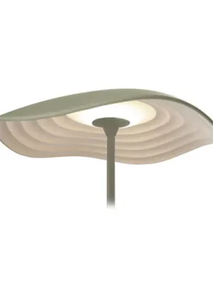 Stolní lampa Bover LED Valentina M/29, olivově šedá/bílá Sleva