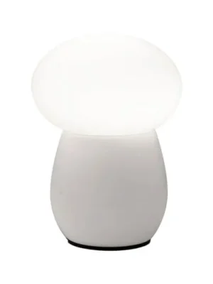 Stolní lampa Freddy, bílá, výška 30 cm, foukané sklo, E27 Objednat Nyní