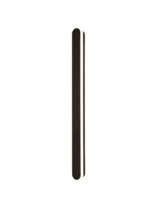 Venkovní nástěnné svítidlo Bordo LED, výška 90 cm, černá barva, hliník Nakupujte Hned