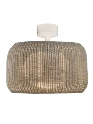 Stropní svítidlo Bover LED Fora, přírodní bílá/béžová, Ø 50 cm Nejprodávanější