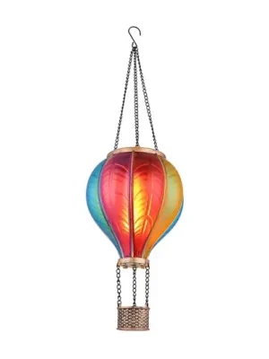 Pouze Dnes LED solární světlo 36136B Horkovzdušný balón, barevný, plastový