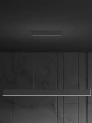 Maytoni LED závěsné světlo Step, bílé, 118,5 cm, 3 000 K, hliník Sezónní Sleva