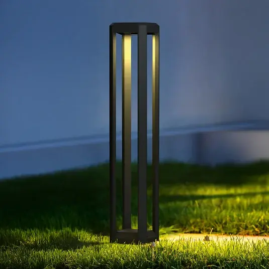 Bezpečná Platba Maytoni LED osvětlení cest Royal Mile, šedé, výška 80 cm, hliník