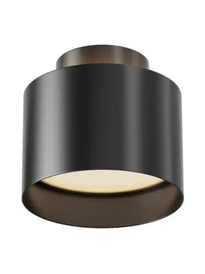 Bezpečná Platba Maytoni LED stropní svítidlo Planet, černé, Ø 10 cm hliník 3 000 K