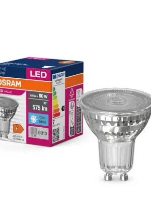 Výhodná Nabídka OSRAM LED žárovka Reflektor GU10 6,9W 36° 840 čirá