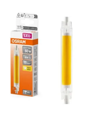 OSRAM LED žárovka tyčová R7s 117,6 mm 8W 827 Slim Line Ověřený