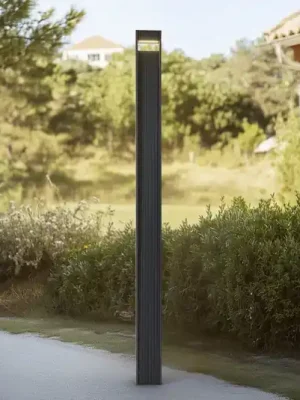 Venkovní svítidlo Lucande LED Tavion, 230 cm, antracit, IP65 Pouze Dnes
