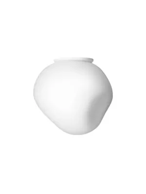 Stropní svítidlo Foscarini Hoba Piccola, Ø 12 cm, bílé, sklo Ověřený