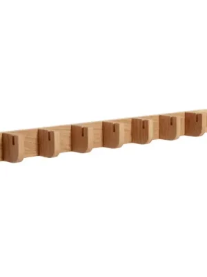 Finální Výprodej Věšák HÜBSCH Nomad, dubové dřevo, délka 96 cm