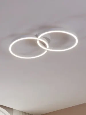 Víkendová Akce Armandolo LED stropní svítidlo, bílé, délka 67 cm, CCT, RGB