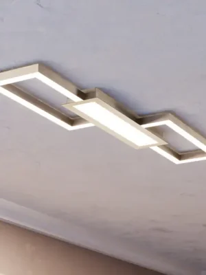 Stropní svítidlo LED Monirote, matný nikl, délka 78 cm, hliník, CCT Objednat Nyní