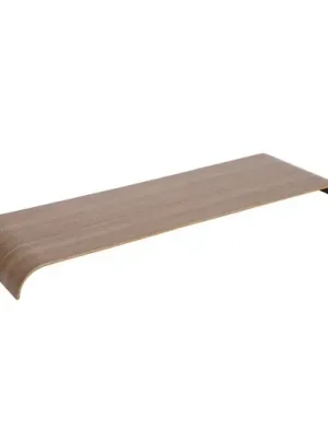 Akční Nabídka Podnos AYTM Curva, barva ořech, 81 x 25 x 5 cm, dřevo