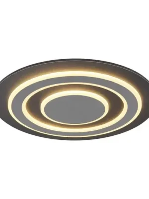Stropní svítidlo Jayden LED, Ø 48 cm, antracit/šedá, kov Rychlé Dodání