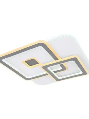Stropní svítidlo LED Kique, ovládané aplikací, bílé, délka 50 cm, CCT Bezpečná Platba