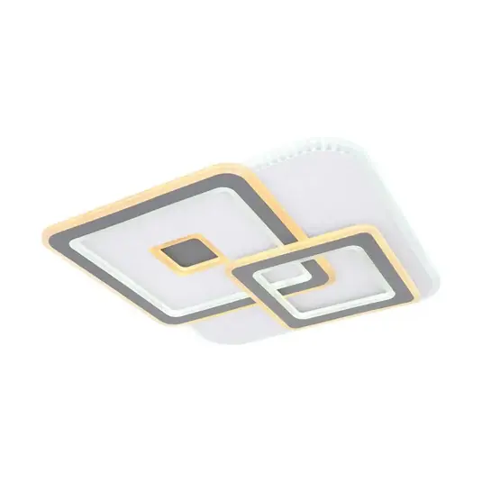 Stropní svítidlo LED Kique, ovládané aplikací, bílé, délka 50 cm, CCT Bezpečná Platba