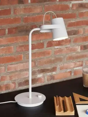Kup Teď HÜBSCH Ardent stolní lampa, světle šedá, železo, E14, výška 54 cm