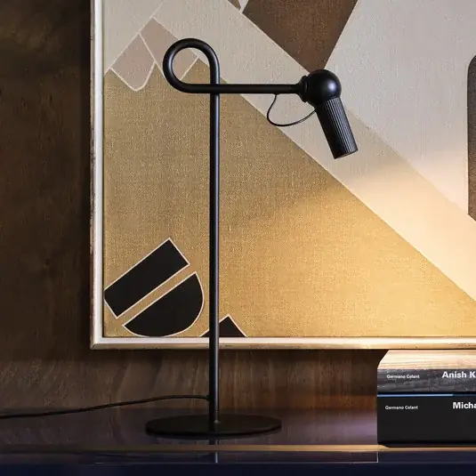 kdln LED stolní lampa Bird, černá, 48 cm, kov, stmívatelné Ihned K Objednání