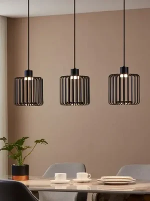 EGLO connect LED závěsné svítidlo Ginestrone-Z, 3 světla, černé Nejprodávanější