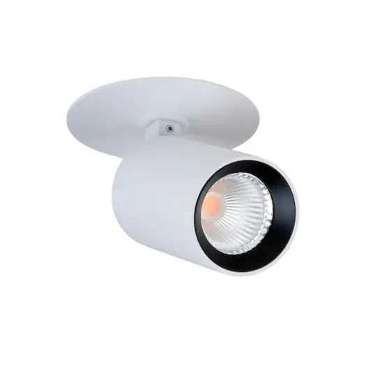 SLC LED vestavné bodové svítidlo Art, 1 světlo, bílé, 3 000 K, hliník Ověřený