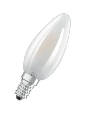 OSRAM LED žárovka svíčka matná E14 4W 827 4-pack Akce