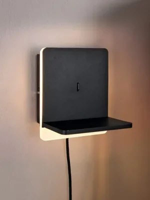 Horká Nabídka Nástěnné svítidlo Fairfield LED, kov, matná černá, stmívač