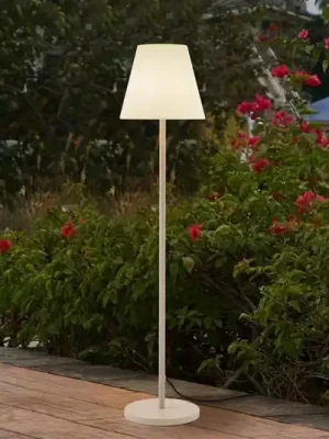 Přímo Od Výrobce Zahradní svítidlo Lucande Jaimy, béžové, kovové, 150 cm, E27