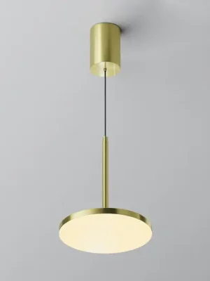 Maytoni LED závěsné světlo Plato, mosaz, Ø 18,5 cm, hliník Nejlepší Cena