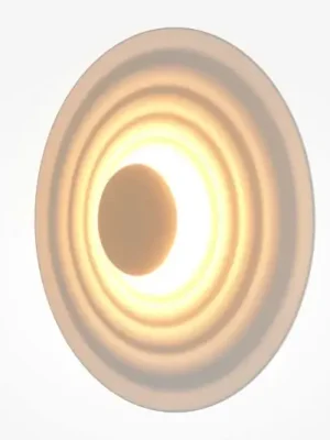 Nástěnné LED svítidlo Maytoni Nami, bílé, Ø 40 cm, hliník Pouze Dnes