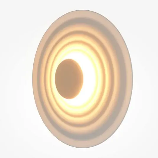 Nástěnné LED svítidlo Maytoni Nami, bílé, Ø 40 cm, hliník Pouze Dnes