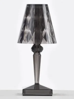 Oblíbený Stolní lampa Kartell LED na baterie Baterie, 30 cm, kouřově šedá, IP54