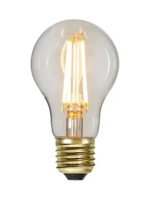 LED Soft Glow Memory, E27, 6,5 W, 2 100 K, stmívatelné, žárovka Časově Omezené