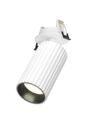 Pouze Dnes Vestavné svítidlo Maytoni Calipso, bílé, otočné, GU10