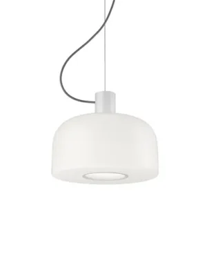 Závěsné světlo Flos Bellhop Glass S1, bílé, sklo, Ø 33 cm, E27 Zlevněný