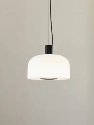 Závěsné světlo Flos Bellhop Glass S1, čokoládově hnědá, Ø 33 cm Finální Výprodej